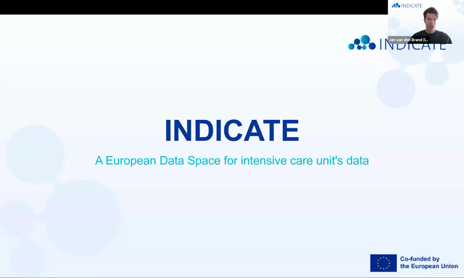 INDICATE Training session on Onboarding & Data Model: Unlocking ICU ...